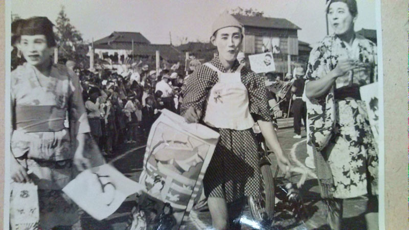 写真：昭和30年代のイベントの様子