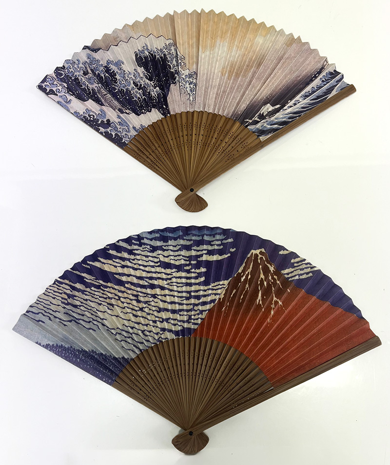 写真：景品の扇子（その２）